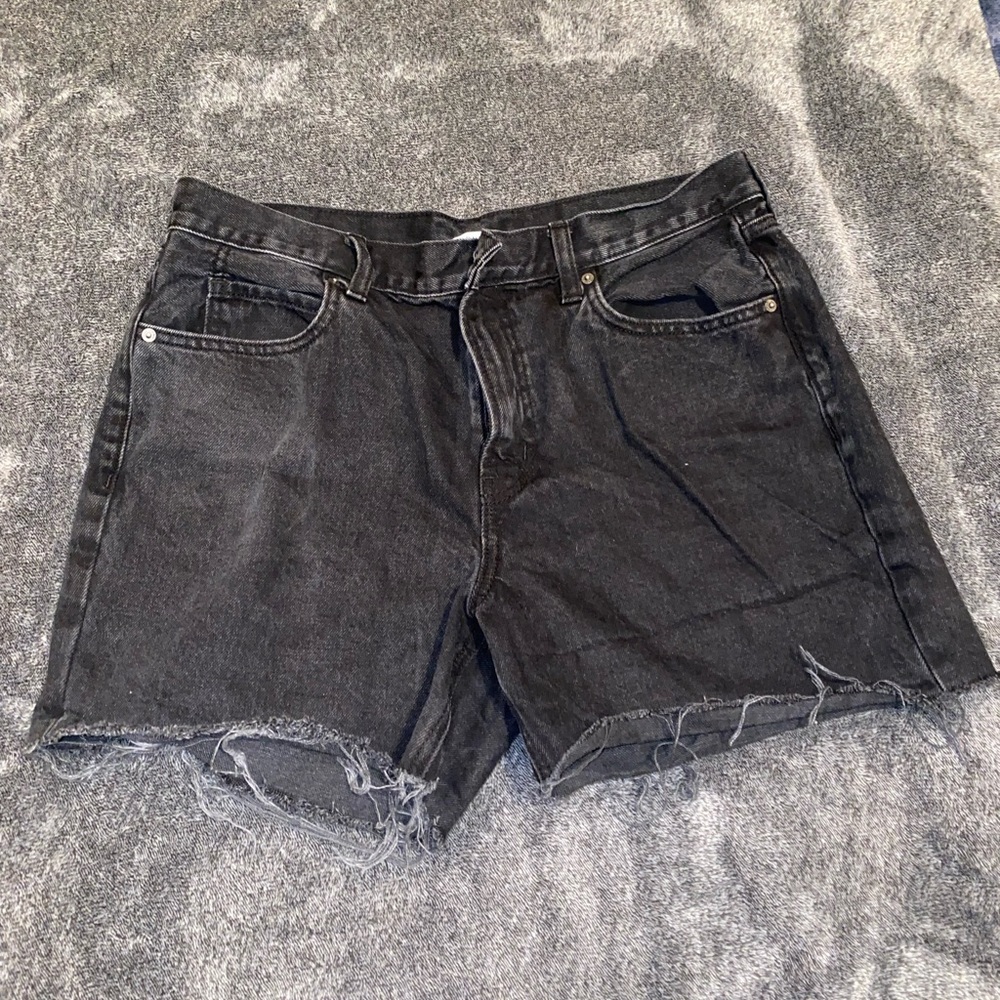 Old Navy black jean shorts
